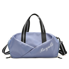 Load image into Gallery viewer, Women Gym Bag Sports Fitness Handbag Training Bags For Shoes Travel Dry And Wet Yoga Mat