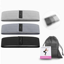Load image into Gallery viewer, Resistance Bands 3-Piece Set Fitness Rubber Band Expander Elastic Bands For Fitness Exercise Band