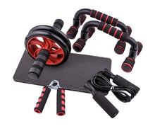 Load image into Gallery viewer, AB Power Wheels Roller Machine Push-up Bar Stand Exercise Rack Workout Home Gym