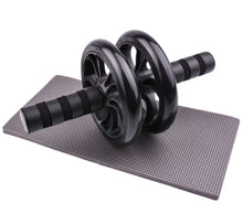 Load image into Gallery viewer, AB Power Wheels Roller Machine Push-up Bar Stand Exercise Rack Workout Home Gym